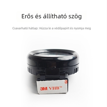 hypersonic mini hőmérő — ABS anyag, kerek kialakítás, autóhoz