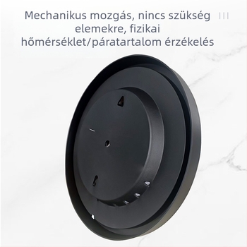 25 cm-es falra szerelhető hőmérséklet- és páratartalom mérő – nagy méretű belső használatra, otthonra és ipari környezetbe, gyógyszertárakban