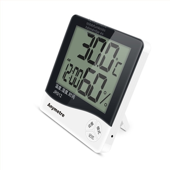 JR912 Hőmérséklet- és páratartomérő – beltéri környezeti monitor, kiváló pontosság, digitális kijelző, otthoni használatra, Meide Time