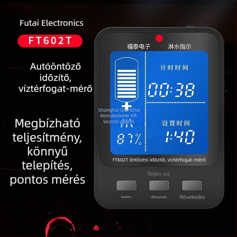 Kamion öntöző időzítő víztartály szintmérővel — állítható szög, autó víz hőmérséklet-érzékelő, anyag: Egyéb, eredet: Egyéb