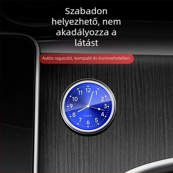 Autó műszerfal óra, állítható szögű, víz hőmérséklet kijelző; Márka: Más