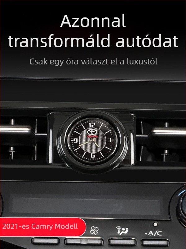 8. generációs Camry belső óradísz dekorációs kiegészítő — radiális típus; Típus: Egyéb; Márka: Egyéb