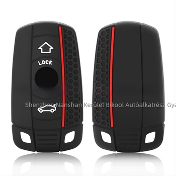 BMW kulcstartó tok, szilikon, egyszerű stílus