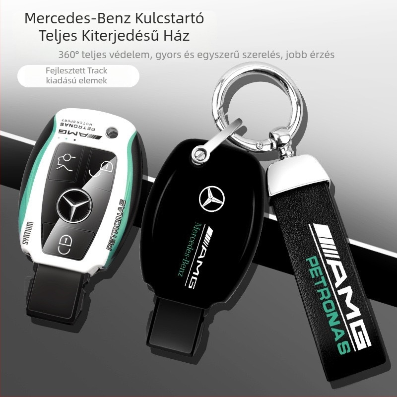 SNBLO Mercedes-Benz C260L kulcs tok – ABS, magas minőségű, testreszabható