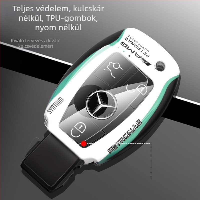 SNBLO Mercedes-Benz C260L kulcs tok – ABS, magas minőségű, testreszabható