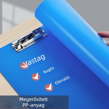 Power Folder dupla csiptetős irattartó, műanyag