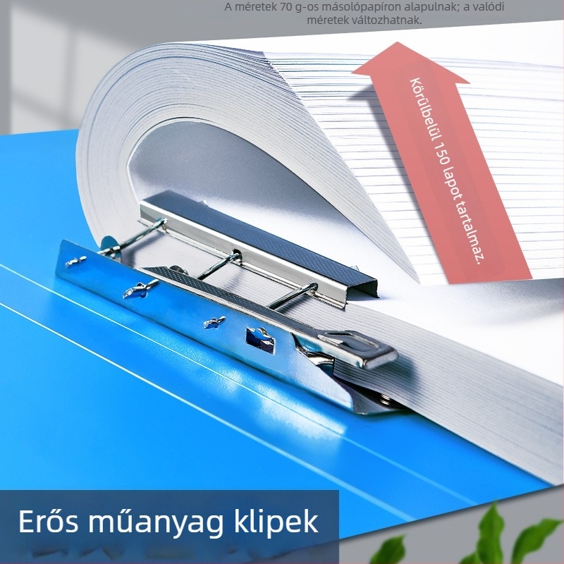 Power Folder dupla csiptetős irattartó, műanyag