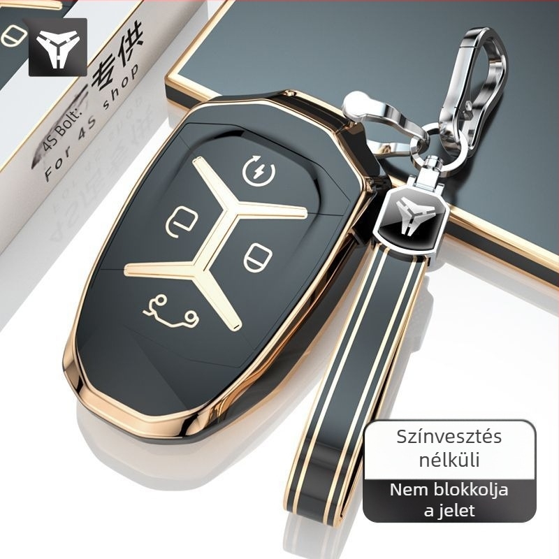 Lynk & Co Kulcs Tok 03/02/03+ – PU anyag, Etno stílus, Teljes védő héj, Nincs testreszabás