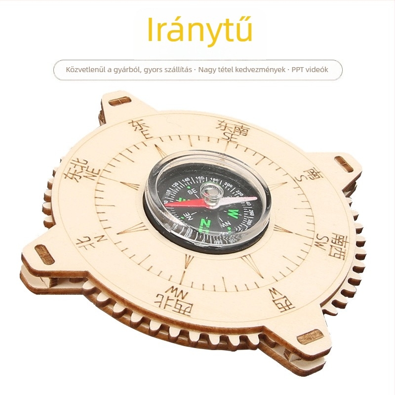 Fa DIY tudományos készlet gyerekeknek: 7–14 éveseknek, tartalmaz tudományos kísérleteket, fizikai találmányokat és technológiai kisprojekteket.