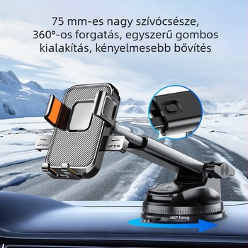 Autós telefon-tartó (ABS, divatos stílus, testreszabható)