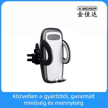 Autó légcsatornába illeszkedő telefon tartó navigációhoz – snap-on rögzítés, univerzális kompatibilitás, akkumulátor nélküli