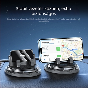 Műszerfalra szerelhető telefon-tartó - univerzális, Lcars, ragasztós telepítés, műszerfal, testreszabható