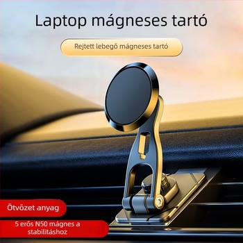 Mágneses autós telefon-tartó, univerzális a műszerfalhoz illeszkedő, 7,5W teljesítmény, testreszabható