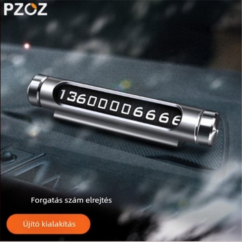 Rejtett autó mozgató parkolókártya – műanyag, Car Magic, Guangzhou, Logó nyomtatva