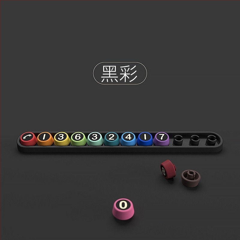 bbdd Eredeti tervezés – Alap kiadás Ideiglenes parkolási szám tábla, műanyag, modell Pindoudou Basic, logó nyomtatás elérhető