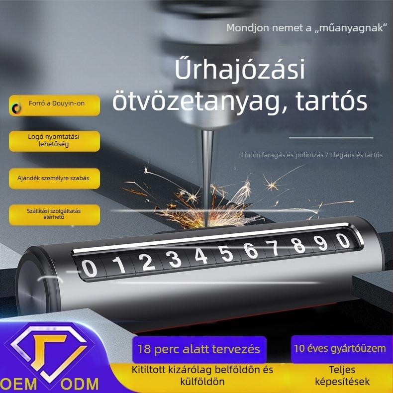 Rejtett parkolási tábla autóhoz ideiglenes rendszám-tábla és mozgó rendszám-tábla