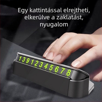Autótelefon-tartó – műanyag, a műszerfalhoz kompatibilis, testreszabható