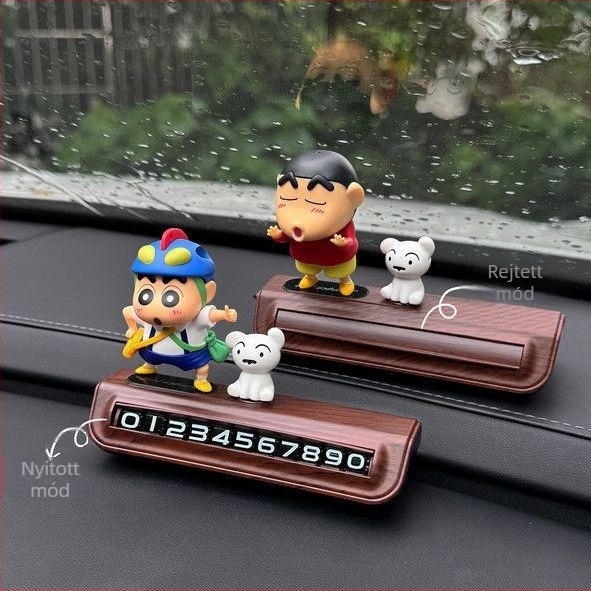 Ideiglenes autóablak szám tábla — Márka Little Mickey, Anyag: Egyéb, Testreszabás nélkül, Rejtett típus