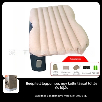 Jiajiayou Autóhátsó ülésére felfújható ágy — univerzális illeszkedés, elektromos felfújás, terhelhetőség 300 kg, vezetéshez és pihenéshez