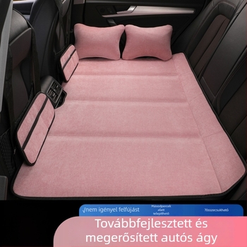 Hátsó ülésre szóló összecsukható autó matrac, univerzális, minden évszakra, sík alvófelület az autóban.