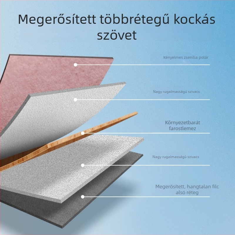 Hátsó ülésre szóló összecsukható autó matrac, univerzális, minden évszakra, sík alvófelület az autóban.
