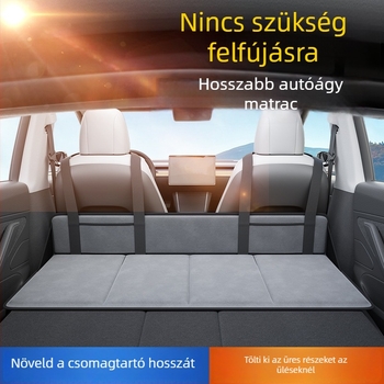 Autó hátsó üléseihez készült ágykiterjesztő lemez, SUV/Sedan, Modell 055, Teherbírás maximum 100 kg, Felfújítás nélkül, Kemping/ pihenő funkció