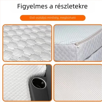 Tesla Model Y autómatrac 192×108 cm, 5 kg, automatikus felfújás, kettős használat autóhoz és kültérre, logónyomtatás elérhető