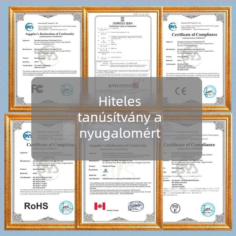 NEWO Akkumulátoros felfújó pumpa SUP/Kajakhoz - 160W, 70 L/min, dupla henger, digitális kijelző, beépített 4x2200mAh akkumulátor (16.8V)
