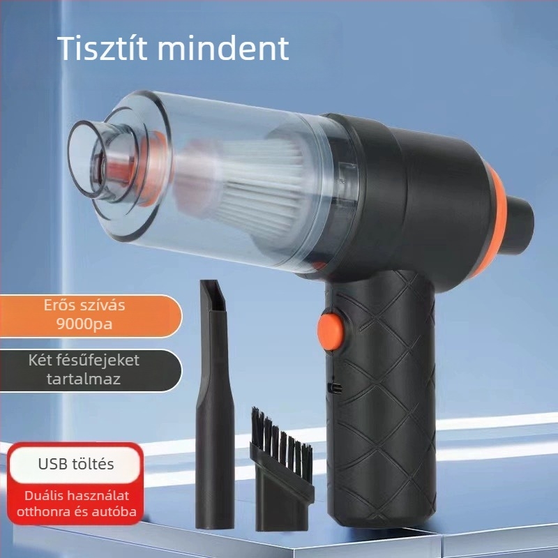 Town Head hordozható vezeték nélküli porszívó – kézi, 7.4V, 80W, 3500Pa, újratölthető