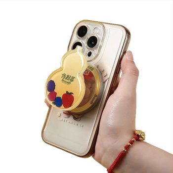 Akril mágneses telefon-tartó autóhoz, légpárnás támasz, éjjeli használatra, testreszabható