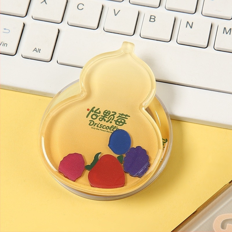 Akril mágneses telefon-tartó autóhoz, légpárnás támasz, éjjeli használatra, testreszabható