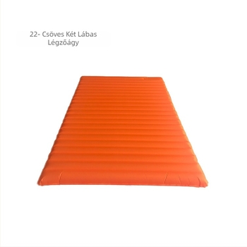 Kétszemélyes felfújható ágy 22 cső TPU rendszerrel, kültéri kemping matrac, 1.9 kg, teherbírás 500 kg, kompozit anyag