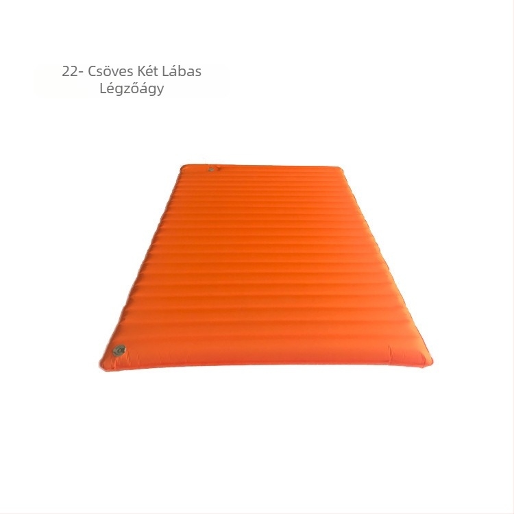 Kétszemélyes felfújható ágy 22 cső TPU rendszerrel, kültéri kemping matrac, 1.9 kg, teherbírás 500 kg, kompozit anyag