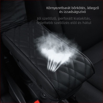 Bőrös kartámasz-boostertálca az autó központi konzolához — univerzális modell, testreszabható feldolgozás, 0,15 kg, Guangzhou Xizhu Auto Supplies