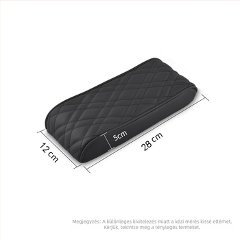 Bőrös kartámasz-boostertálca az autó központi konzolához — univerzális modell, testreszabható feldolgozás, 0,15 kg, Guangzhou Xizhu Auto Supplies