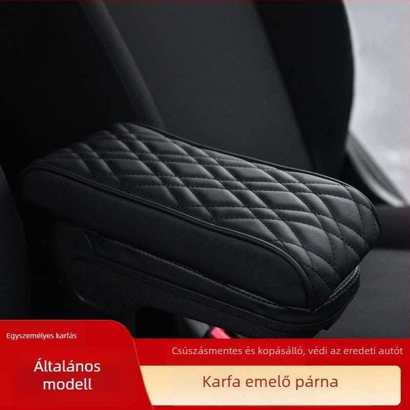 Bőrös kartámasz-boostertálca az autó központi konzolához — univerzális modell, testreszabható feldolgozás, 0,15 kg, Guangzhou Xizhu Auto Supplies