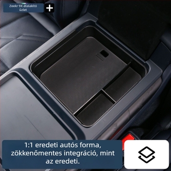 Zeekr 9X központi konzolhoz való tároló párna és belső szervező