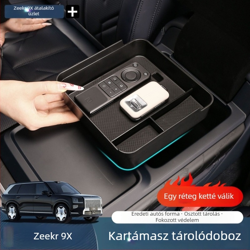 Zeekr 9X központi konzolhoz való tároló párna és belső szervező