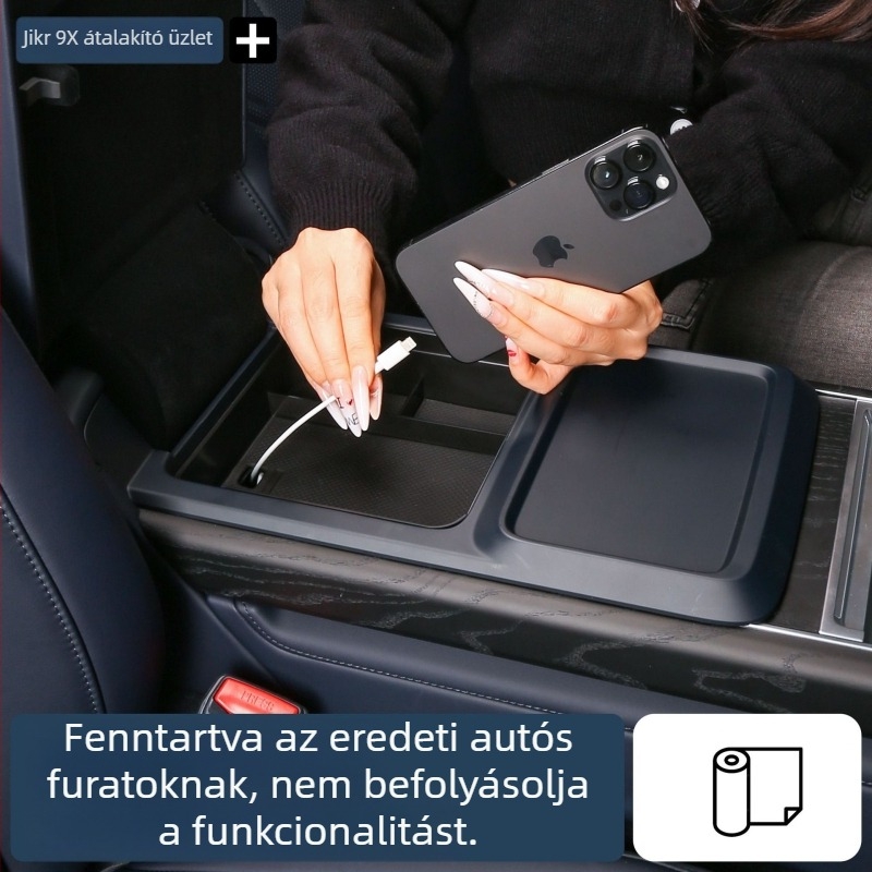 Zeekr 9X központi konzolhoz való tároló párna és belső szervező