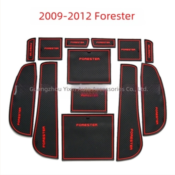 Autó belső szőnyegek Subaru Forester 2009-2012, PVC anyag, Screen Bee márka, nyomtatott logó, Guangzhou eredetű