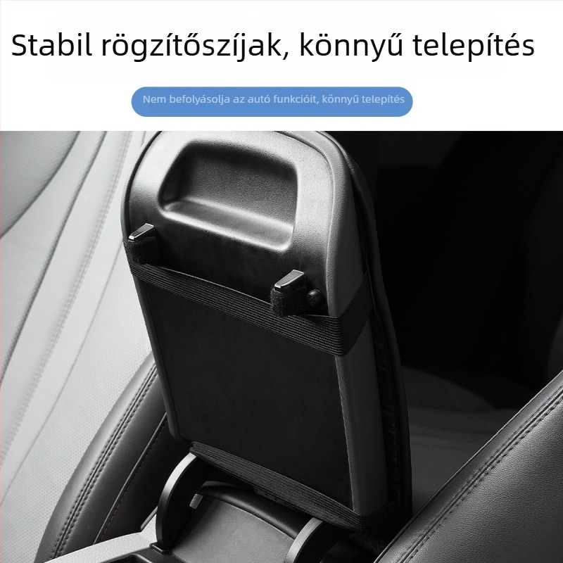 Bőr autó középső kartámasz párna, univerzális; Sail family márka; Guangzhou eredetű; testreszabható.