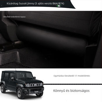 Bőr Kick Pad a 2023+ Suzuki Jimny Nomade-hoz - első ülés hátsó védő