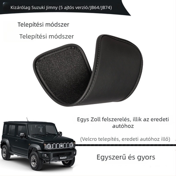 Bőr Kick Pad a 2023+ Suzuki Jimny Nomade-hoz - első ülés hátsó védő