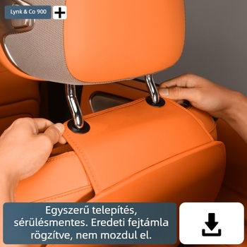 Lynk & Co 900 háromsoros ülésekhez készült hátvédő matrac – piszkosodás elleni védelem, belső kiegészítő