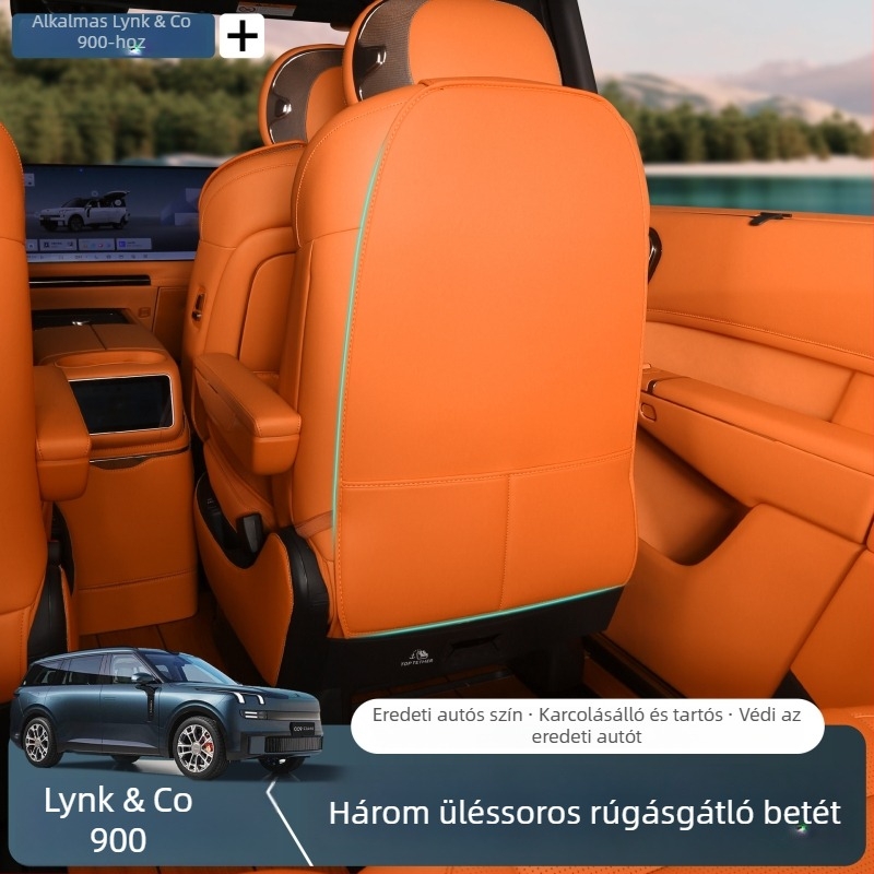 Lynk & Co 900 háromsoros ülésekhez készült hátvédő matrac – piszkosodás elleni védelem, belső kiegészítő