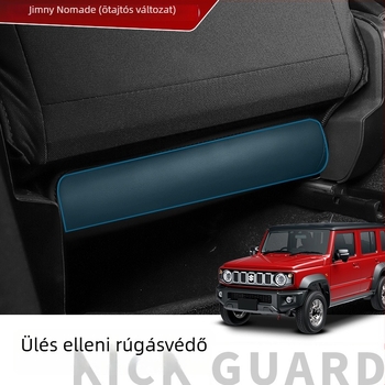 Suzuki Jimny Nomade 2019–2025, ötajtós hátsó ülésvédő párna — egész éves PVC szintetikus bőrrel töltve