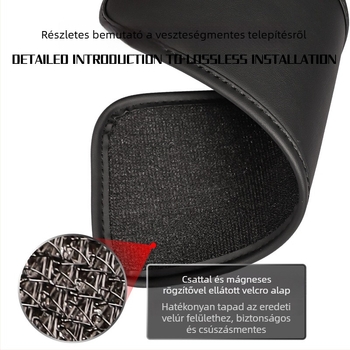 Suzuki Jimny Nomade 2019–2025, ötajtós hátsó ülésvédő párna — egész éves PVC szintetikus bőrrel töltve