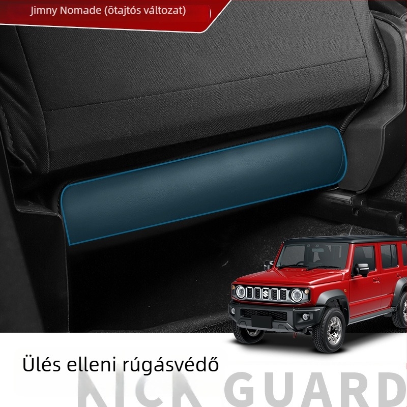 Suzuki Jimny Nomade 2019–2025, ötajtós hátsó ülésvédő párna — egész éves PVC szintetikus bőrrel töltve