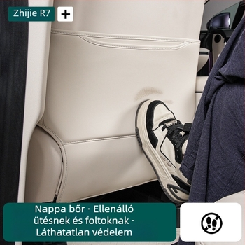R7-kompatibil autóhátsóülés védőpárna, anti-ütés párna, belső műbőr kiegészítő