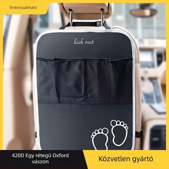 Dinghua Hátsó ülésre akasztható tároló, vízálló Oxford szövet, 2 rekesz